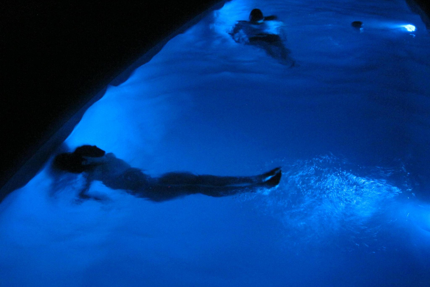 Disfrutando del agua